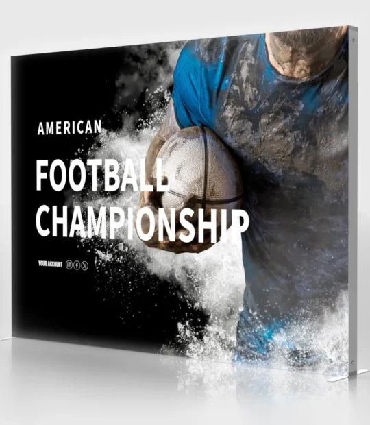 10ft SEG backdrop backlit