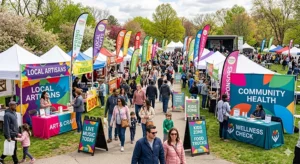 spring event signage